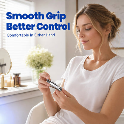 360-Degree Rotating Stainless Steel Nail Clipper