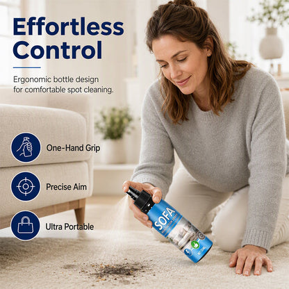 🥳2026 HOT SALE🥳💞50K+ SOLD!🛋️✨No‑Rinse Fabric Cleaner Spray – Just spray & wipe – no water, no rinsing. Perfect for sofas, carpets & upholstery – fresh in minutes! 🧼💨