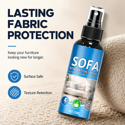 🥳2026 HOT SALE🥳💞50K+ SOLD!🛋️✨No‑Rinse Fabric Cleaner Spray – Just spray & wipe – no water, no rinsing. Perfect for sofas, carpets & upholstery – fresh in minutes! 🧼💨