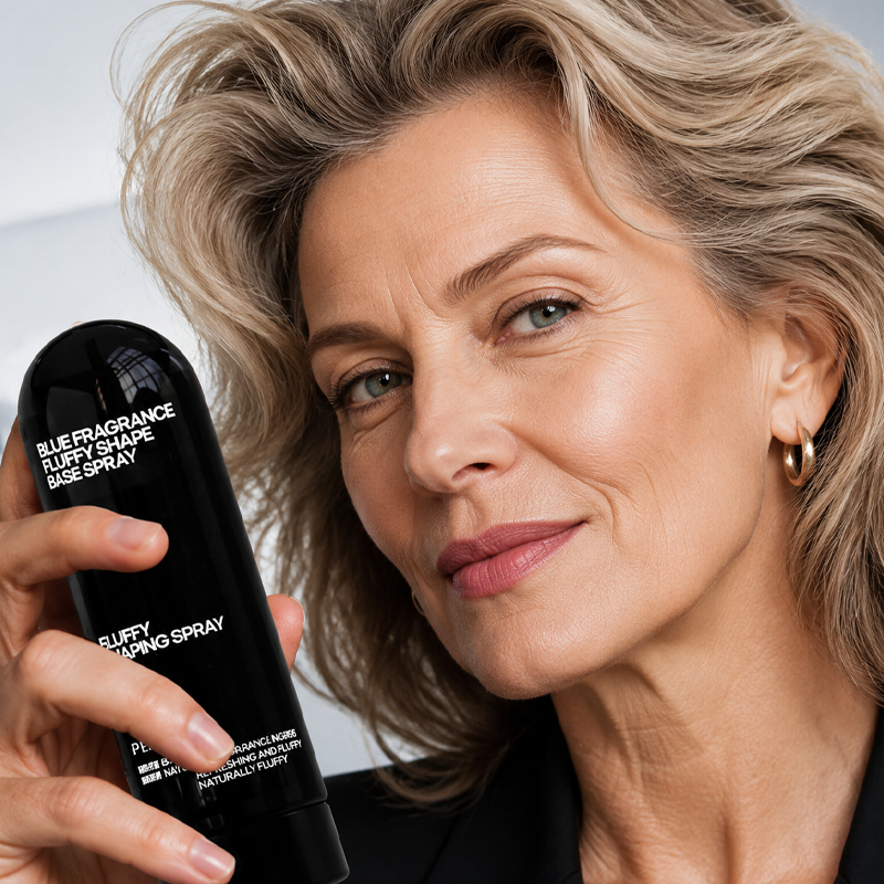 💁 Fluffy Hair Shaping Spray, Long Lasting Bleu Scent Volumizing Hair Mist for All-Day Hold