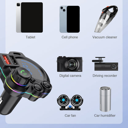 📢📢40% OFF !! ⏰Dual Fast-Charging Car FM Transmitter
