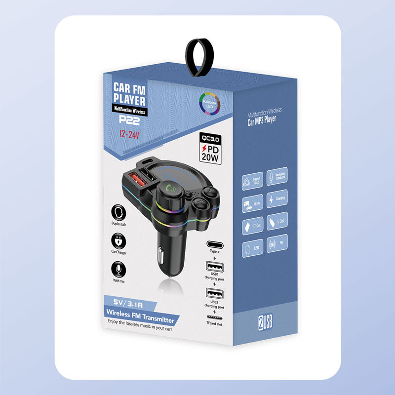 📢📢40% OFF !! ⏰Dual Fast-Charging Car FM Transmitter