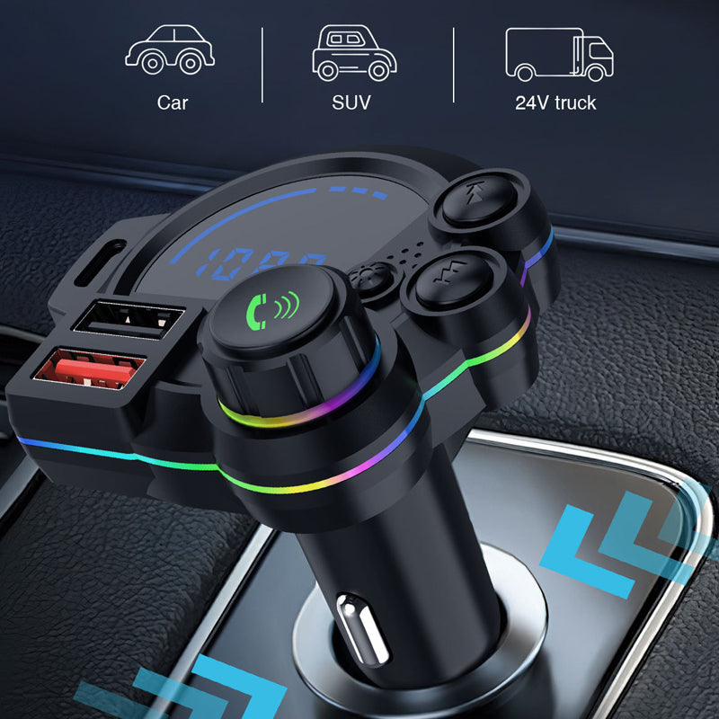 📢📢40% OFF !! ⏰Dual Fast-Charging Car FM Transmitter