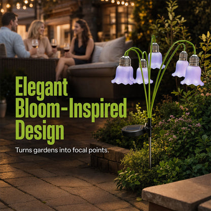 📢📢40% OFF !! ⏰Solar Flower Lights Outdoor Garden Decorations