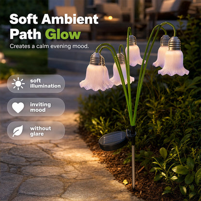 📢📢40% OFF !! ⏰Solar Flower Lights Outdoor Garden Decorations