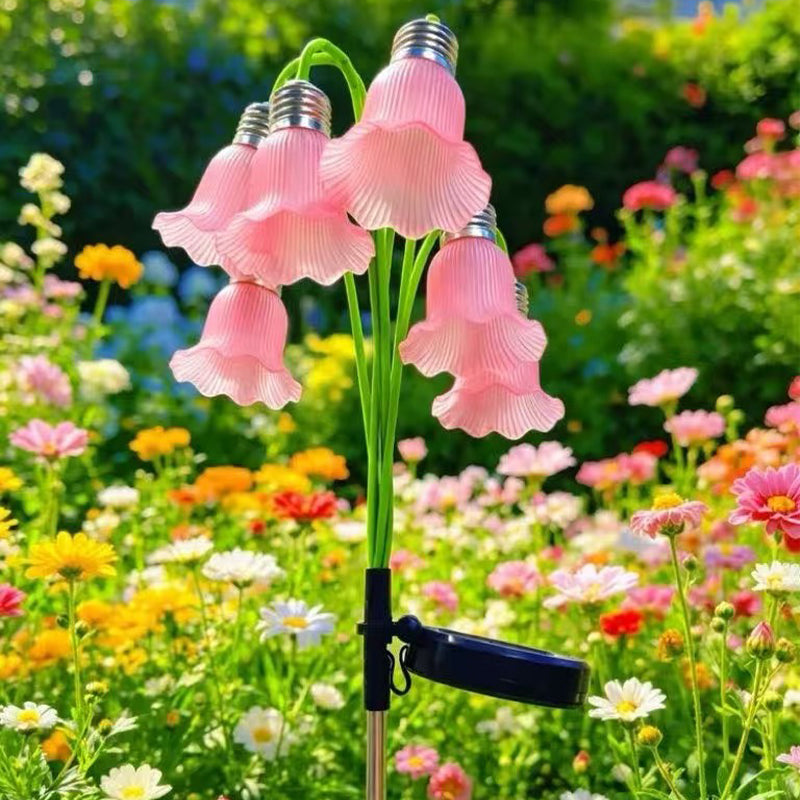 📢📢40% OFF !! ⏰Solar Flower Lights Outdoor Garden Decorations