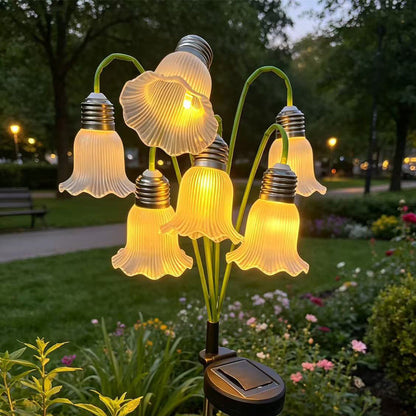 📢📢40% OFF !! ⏰Solar Flower Lights Outdoor Garden Decorations