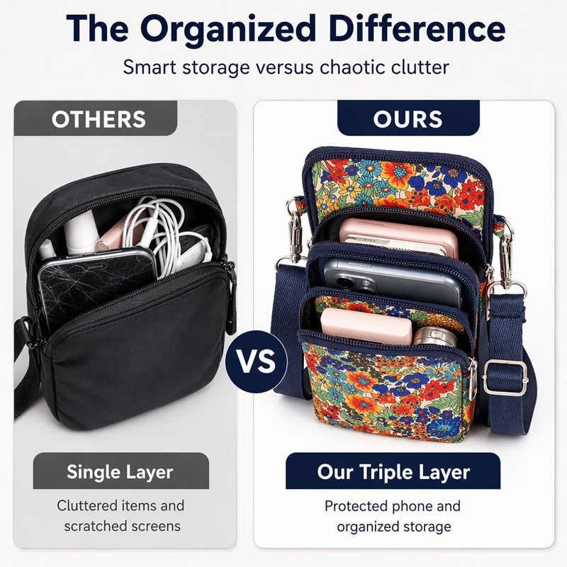 📢📢50% OFF !! ⏰Printed Sports Armband & Crossbody Bag