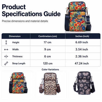 📢📢50% OFF !! ⏰Printed Sports Armband & Crossbody Bag