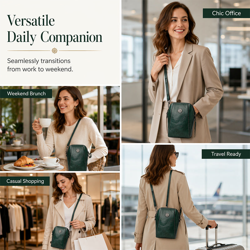 🎉Hot Sale 49% OFF🎁Women PU Leather Crossbody Phone Bag