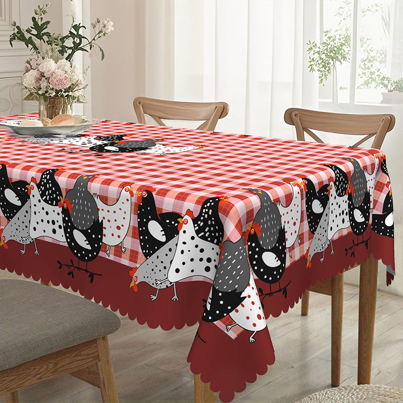 🎉 2026 Sale — Over 27,400 Sold!🐔 Farmhouse Rooster Tablecloth
