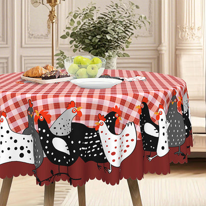 🎉 2026 Sale — Over 27,400 Sold!🐔 Farmhouse Rooster Tablecloth