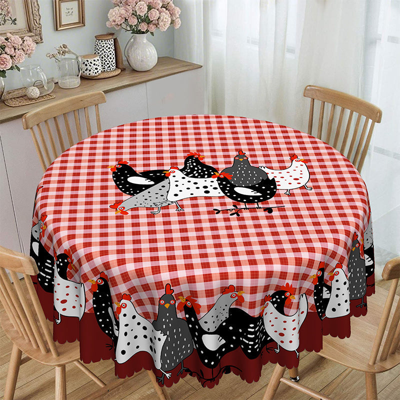 🎉 2026 Sale — Over 27,400 Sold!🐔 Farmhouse Rooster Tablecloth