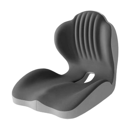 Ergonomic memory foam seat cushion with back support