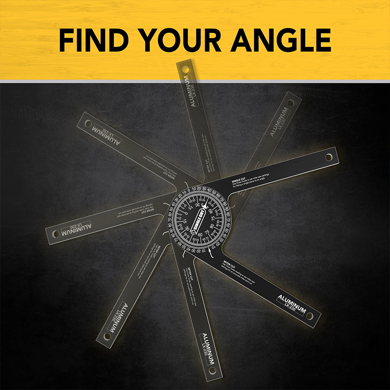 📢📢50% OFF !! ⏰7-Inch Plastic or Aluminum Miter Saw Protractor