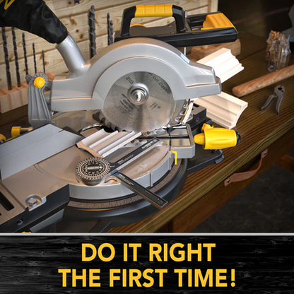 📢📢50% OFF !! ⏰7-Inch Plastic or Aluminum Miter Saw Protractor
