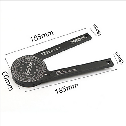 📢📢50% OFF !! ⏰7-Inch Plastic or Aluminum Miter Saw Protractor
