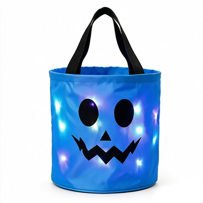 LED Light Up Halloween Candy Bucket