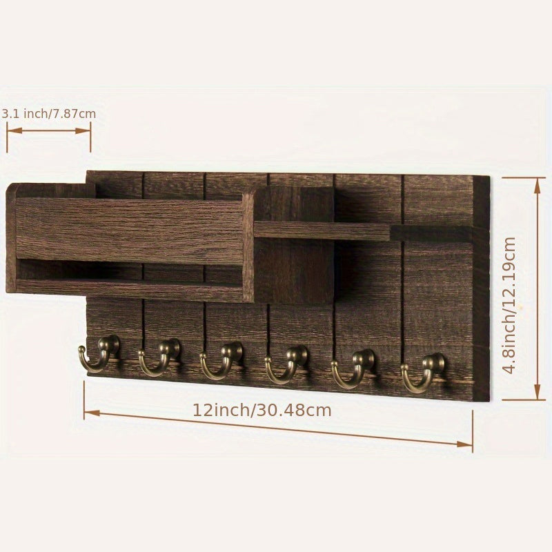 🎉 2026 Sale — Over 25 700 Sold!🔥 Wall‑Mounted Mail & Key Holder