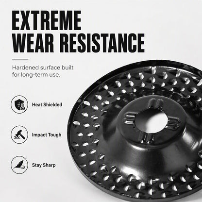 High-Strength Wood Shaping Disc for Angle Grinder