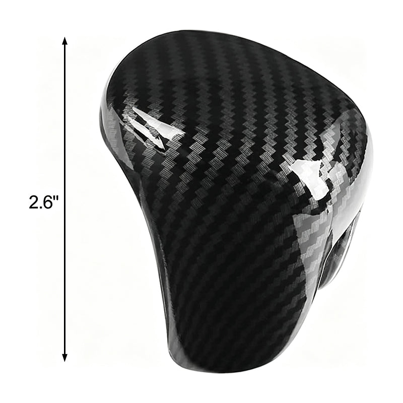 Gear Shift Knob Cover for 2018-2025 Civic Carbon Fiber Trim