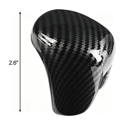 Gear Shift Knob Cover for 2018-2025 Civic Carbon Fiber Trim