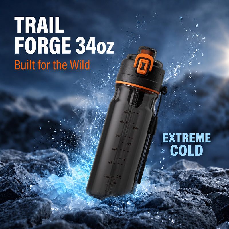 📢📢40% OFF !! ⏰Outdoor Sports Water Bottle with Spray Mist