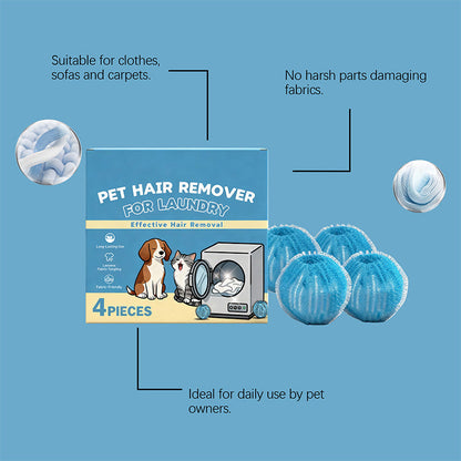 🥳2026 HOT SALE🥳 Reusable Pet Hair Remover Laundry Balls