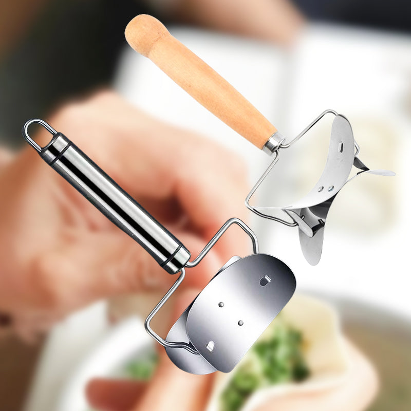 🥳💞50K+ SOLD! Stainless Steel Dumpling Wrapper Cutter