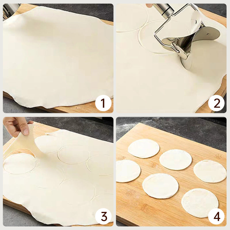 🥳💞50K+ SOLD! Stainless Steel Dumpling Wrapper Cutter