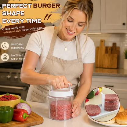 🥳Kitchen Burger Patty Maker with Separator Discs