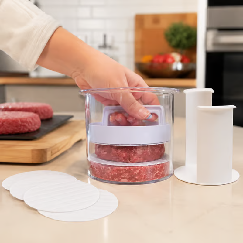 🥳Kitchen Burger Patty Maker with Separator Discs
